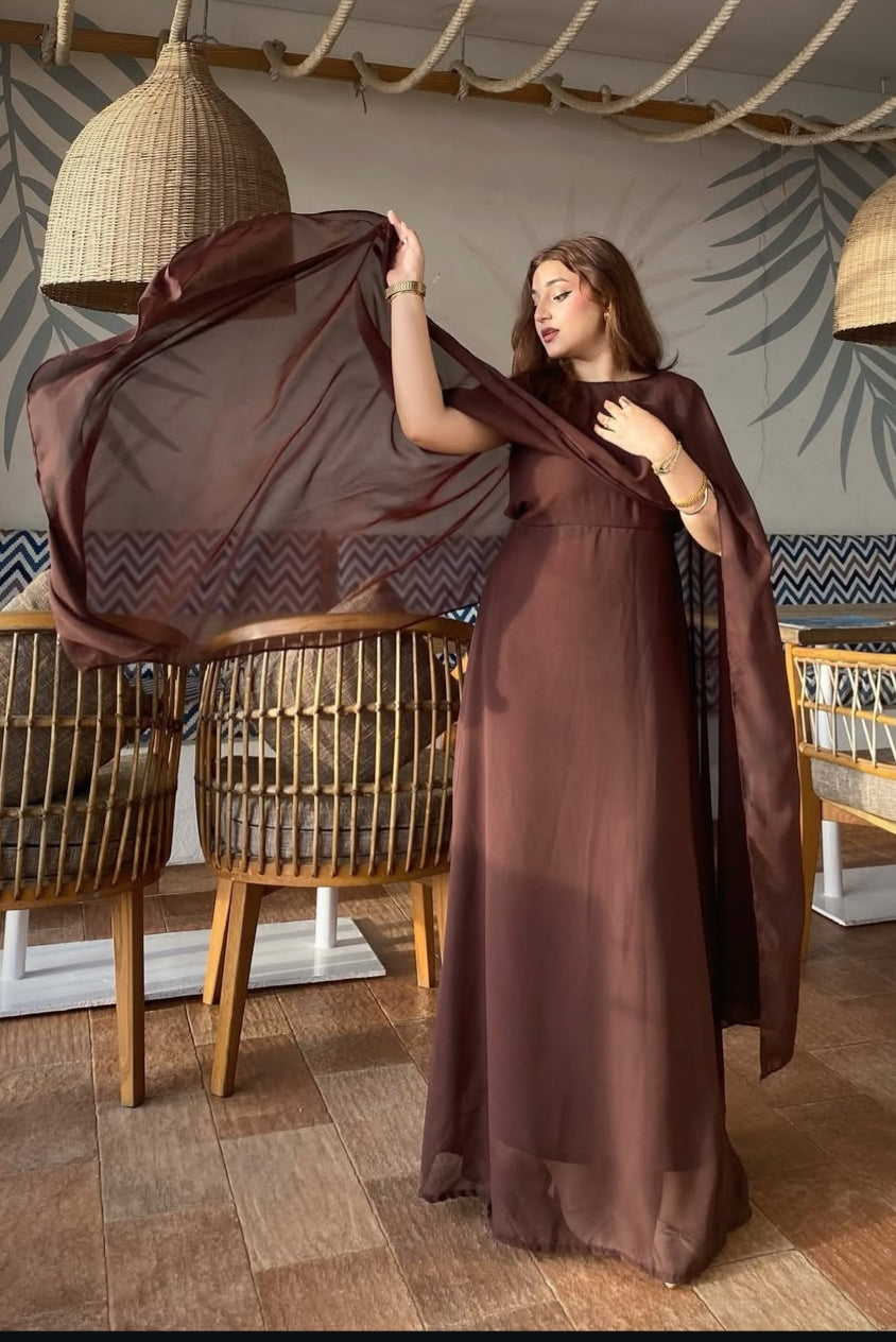 Chocolate Luxe Dress