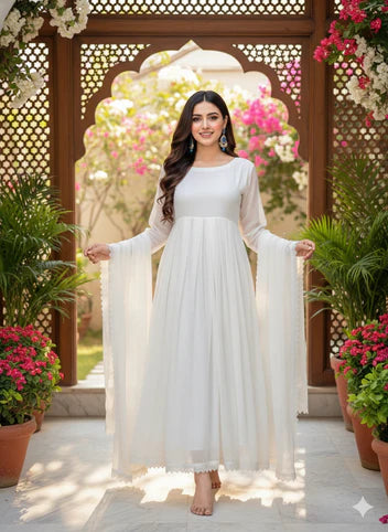 Pearl white Flora
