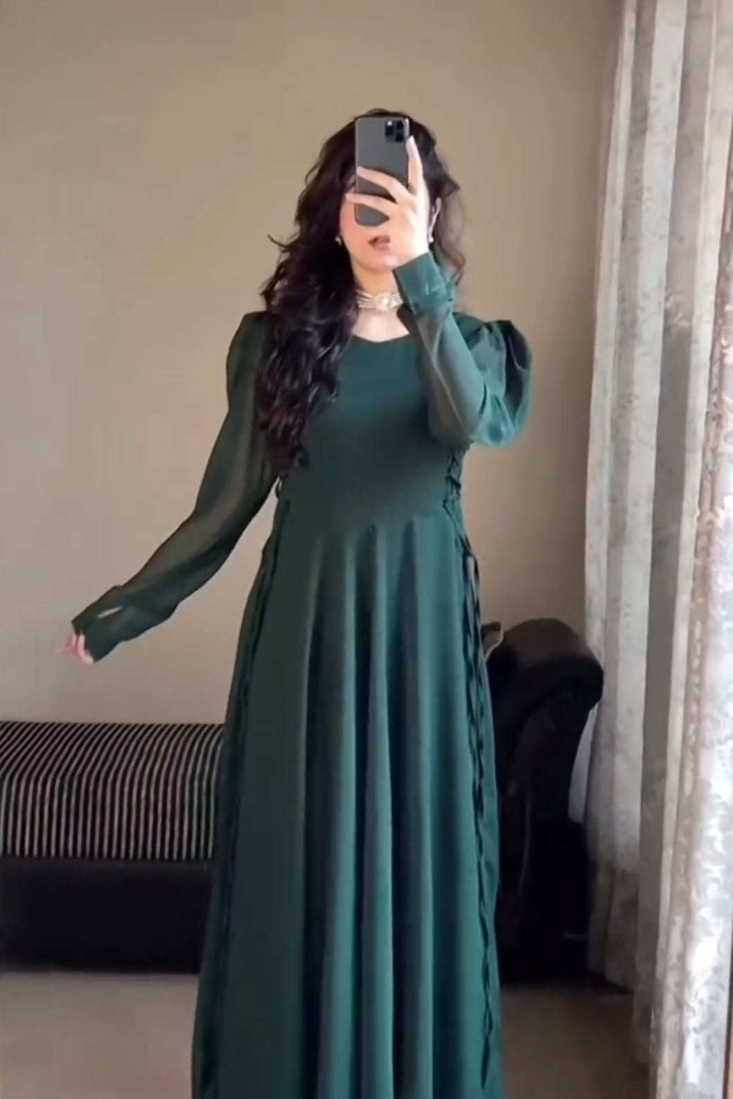 Green Nok Dress