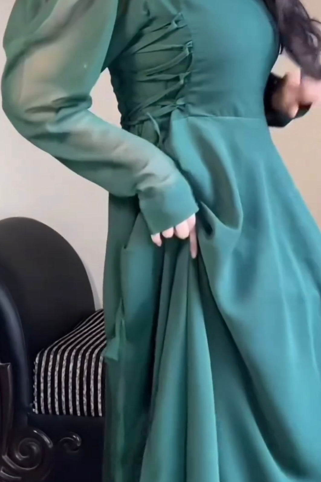 Green Nok Dress