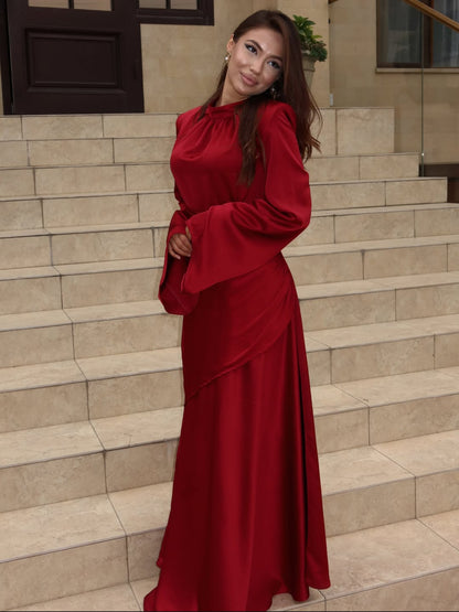 Red Luxury Dress Women