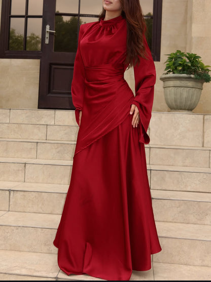 Red Luxury Dress Women
