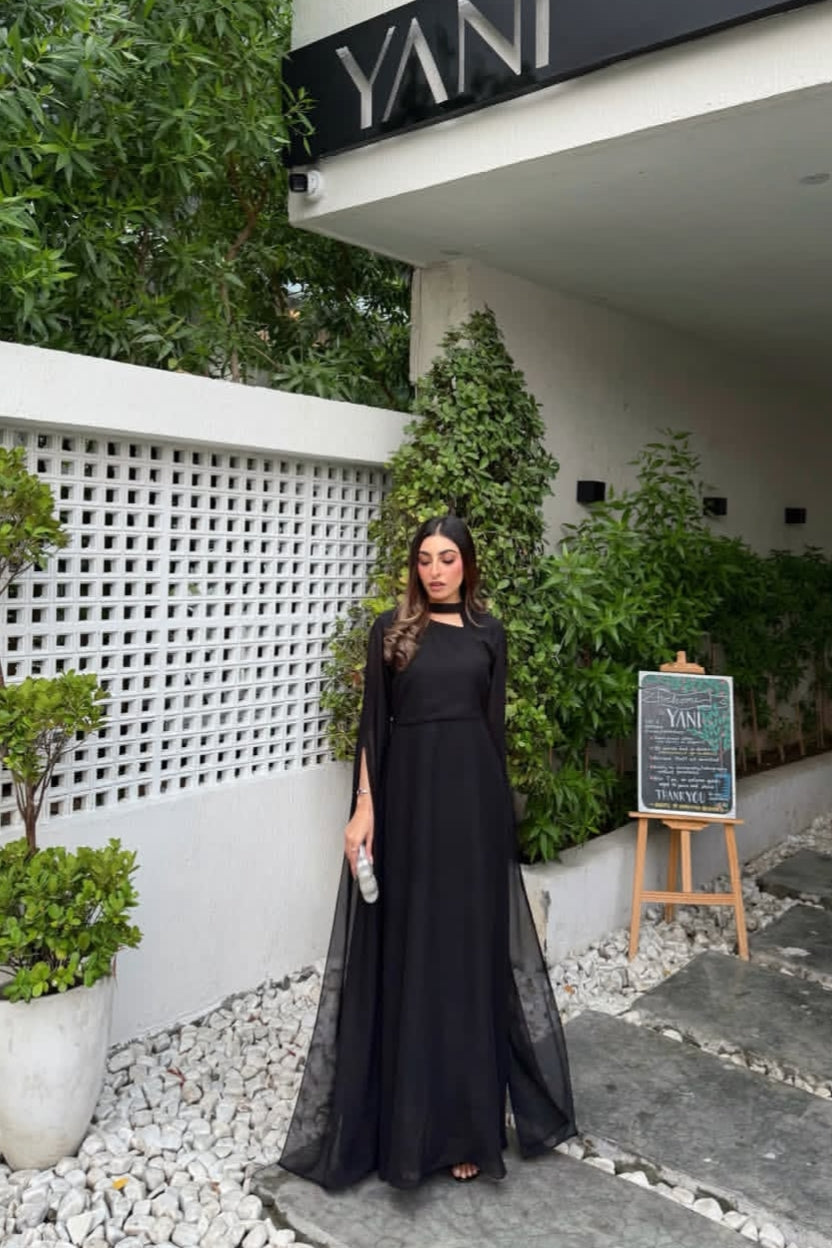 Ethereal Black Beauty Dress