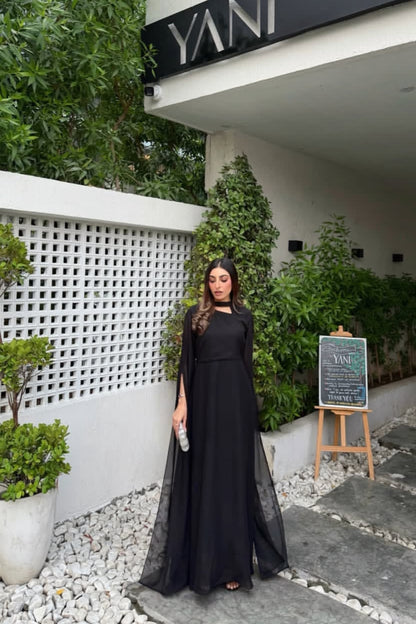 Ethereal Black Beauty Dress