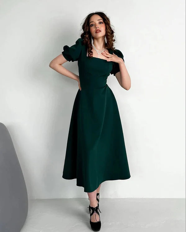 Green Short Dress
