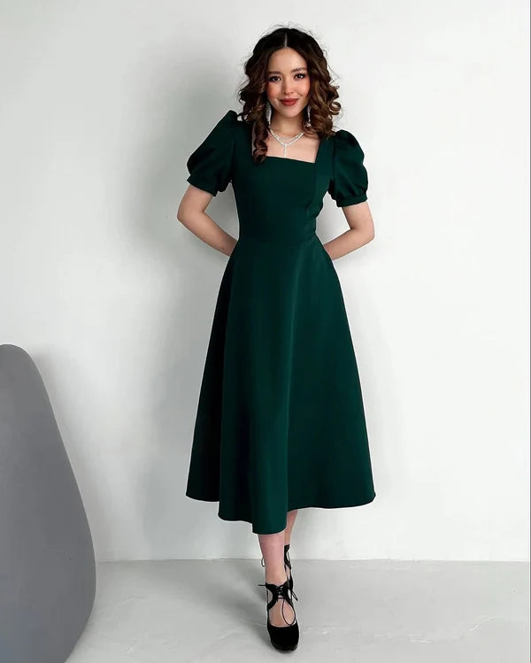 Green Short Dress