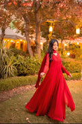 Red Button Lace Flora