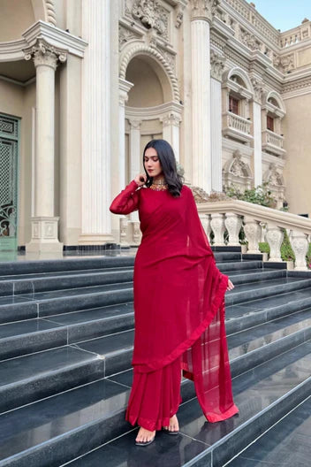 Gul-e-Laal Saree