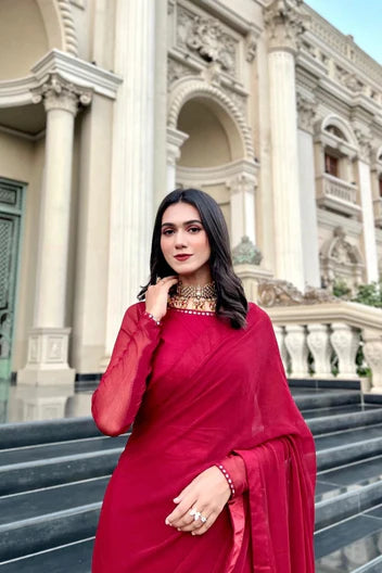 Gul-e-Laal Saree