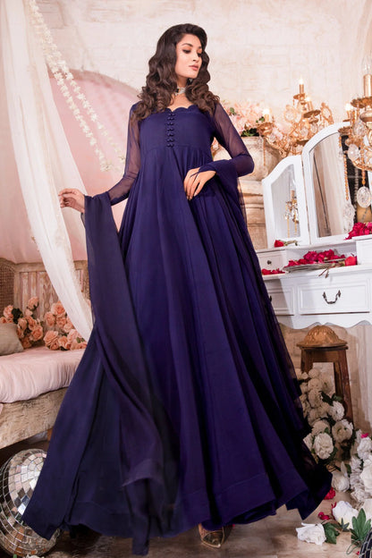Blue Flora Dress