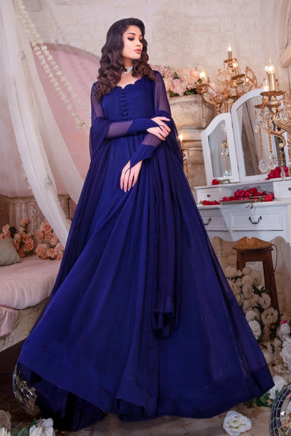 Blue Flora Dress