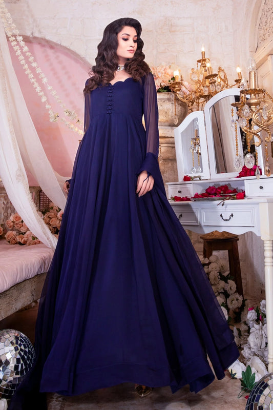 Blue Flora Dress