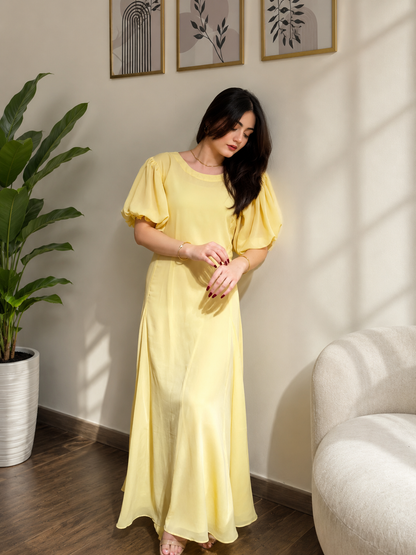 Yellow Stylish Dress