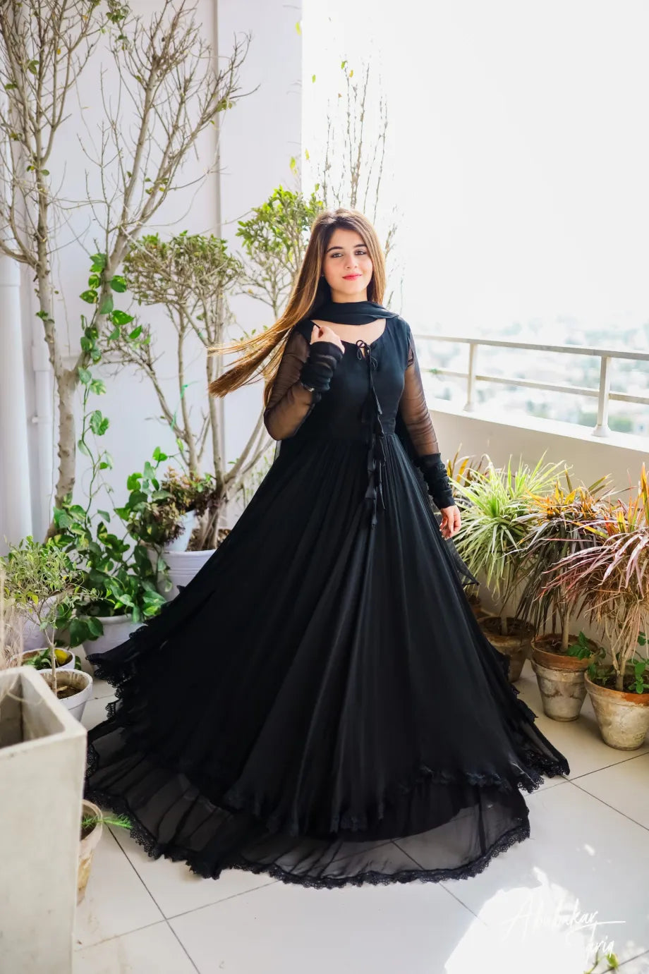 Black Lily Dress