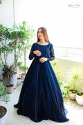 Blue Zari Dress