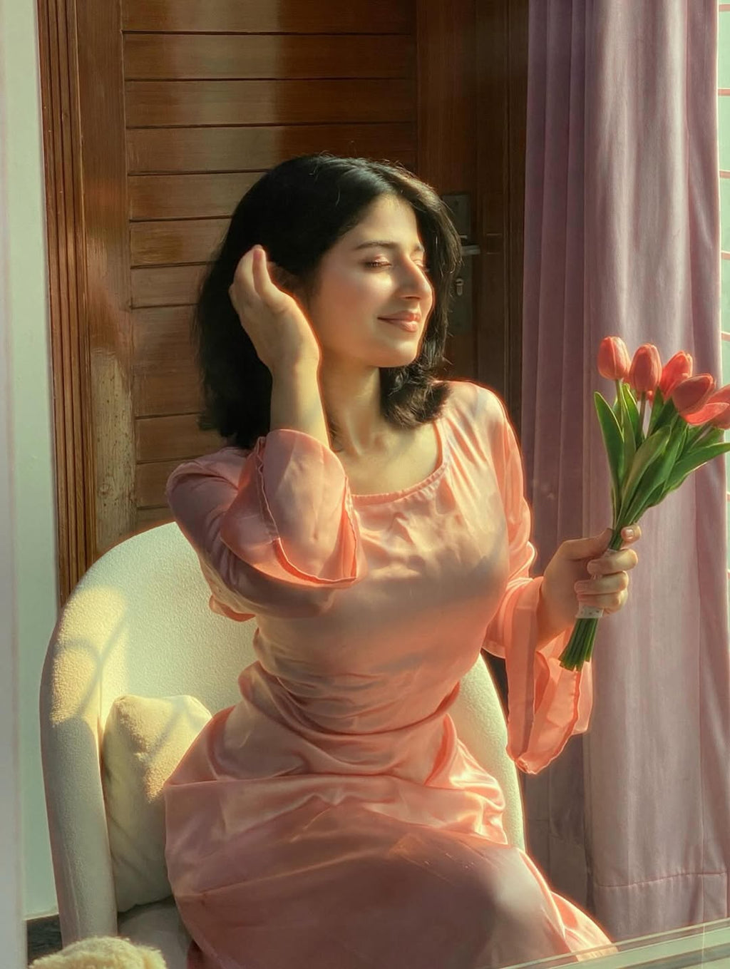 Pinkish Bodycon Dress