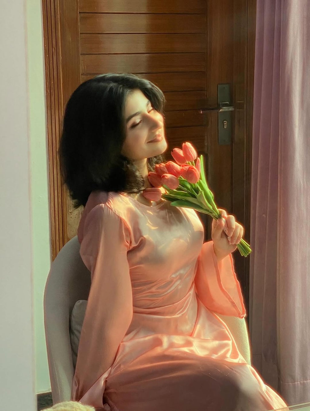 Pinkish Bodycon Dress