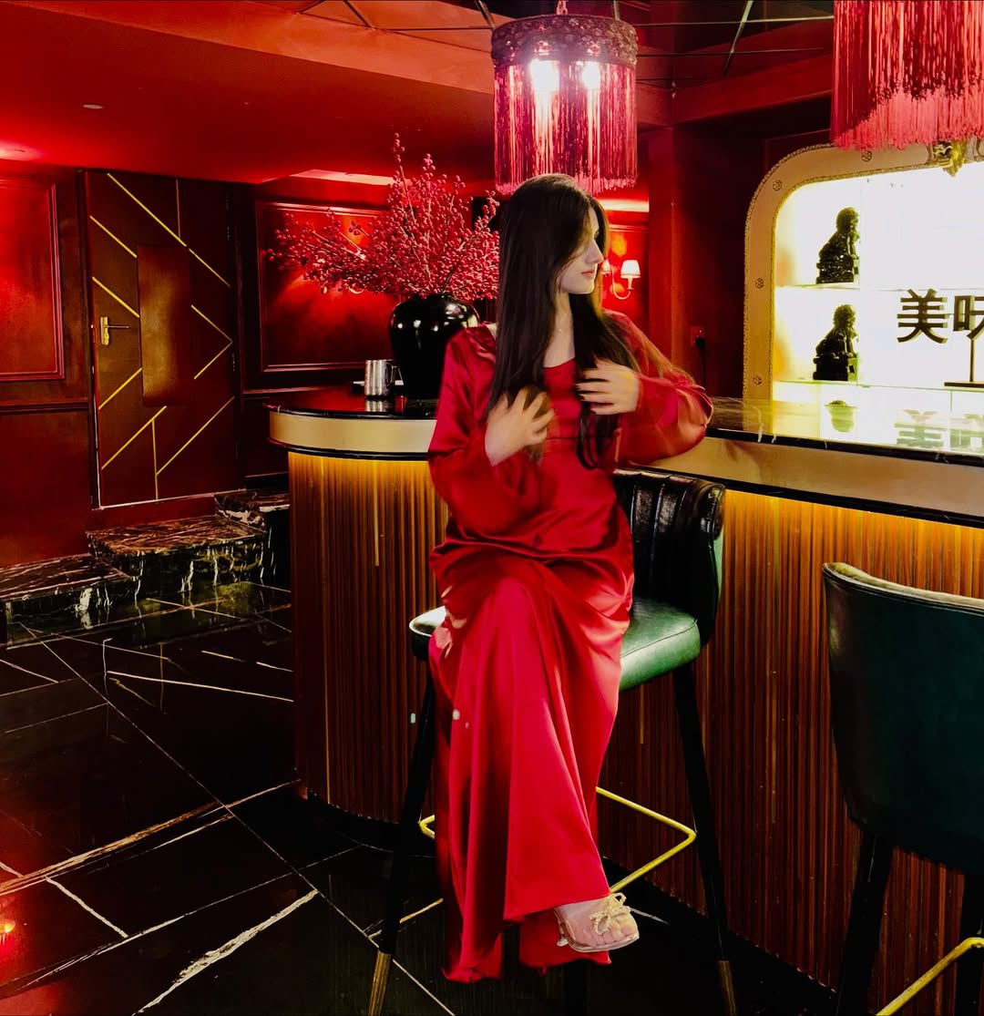 Redish Bodycon Dress