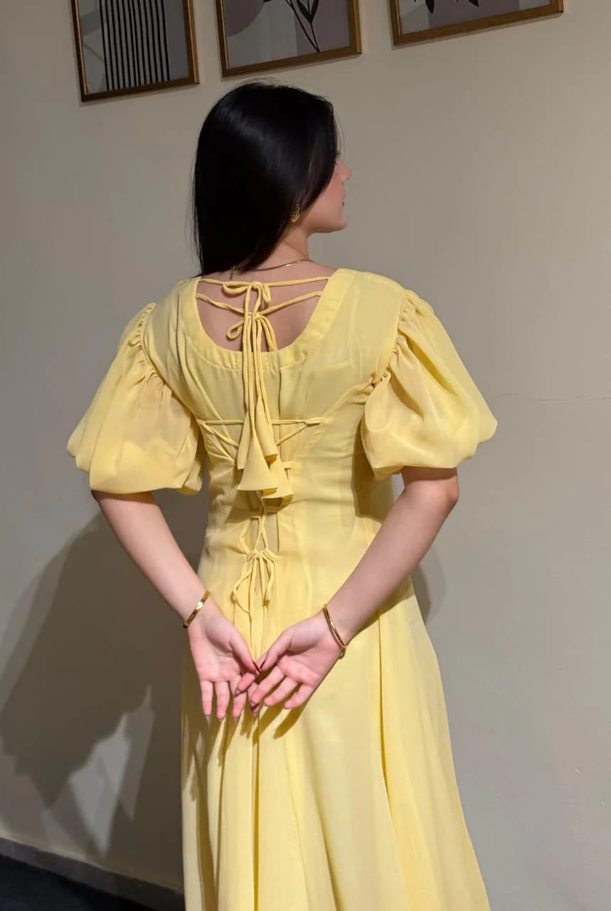 Yellow Stylish Dress