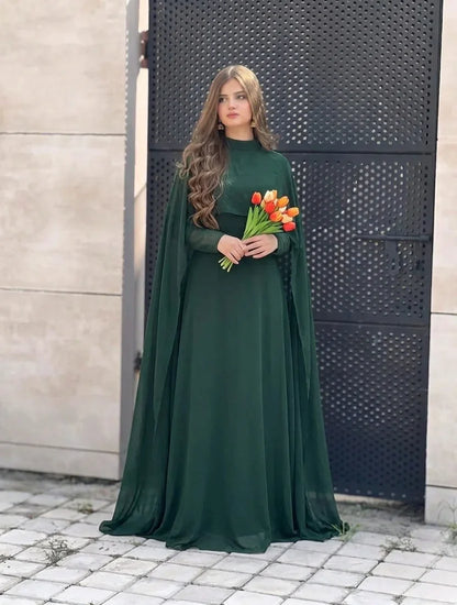 Green Cap Body Dress