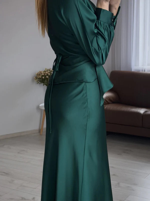 Green Capri Dress