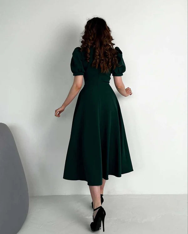 Green Short Dress