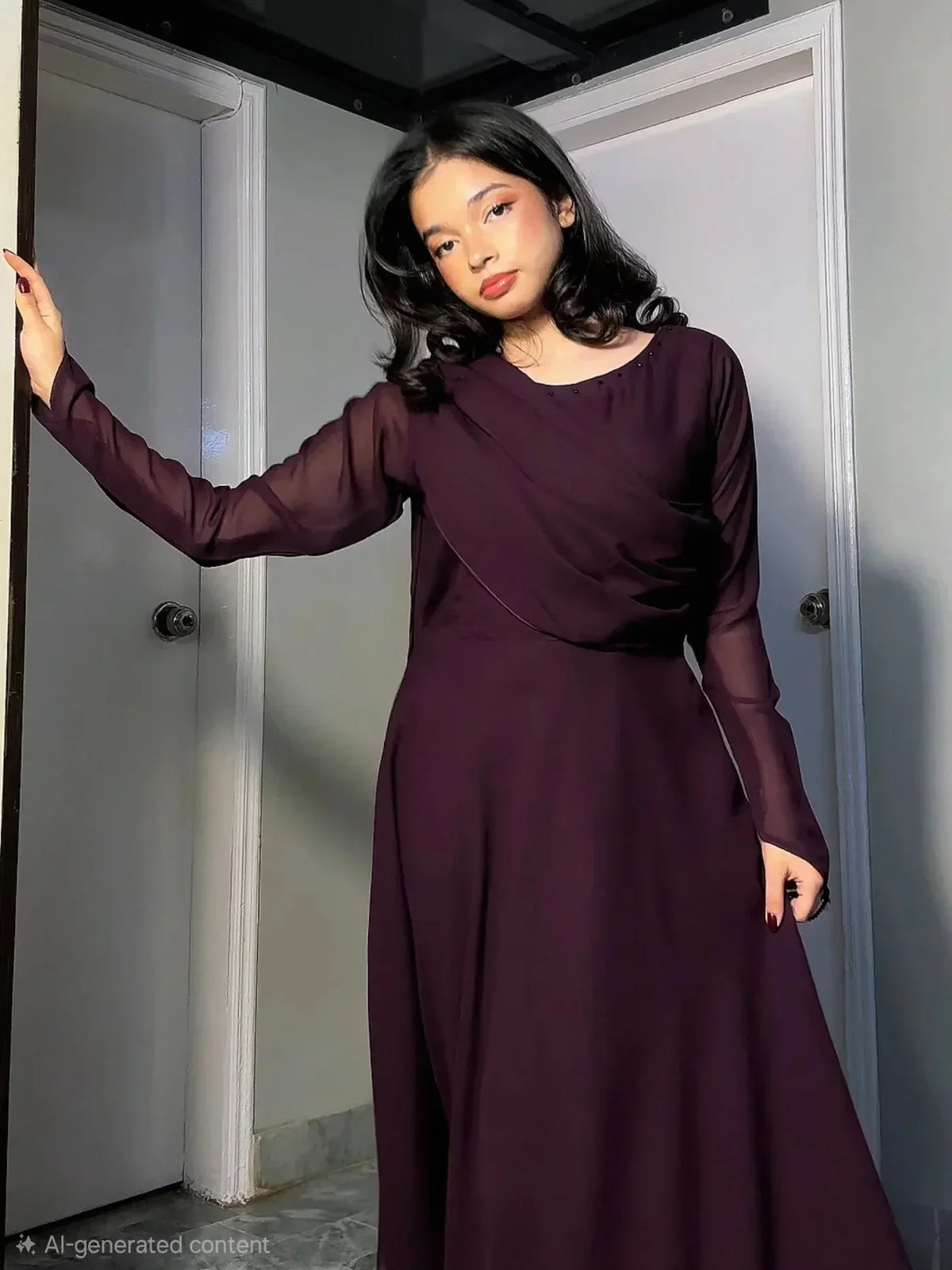 Purple Sea Dress