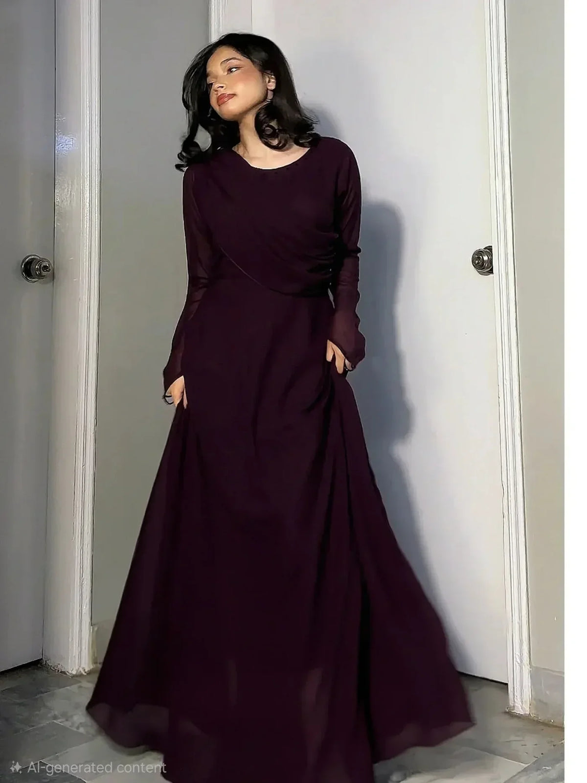 Purple Sea Dress